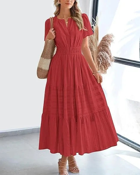 NATALIE - ELEGANT BELLY COVERING DRESS