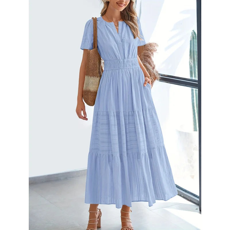 NATALIE - ELEGANT BELLY COVERING DRESS