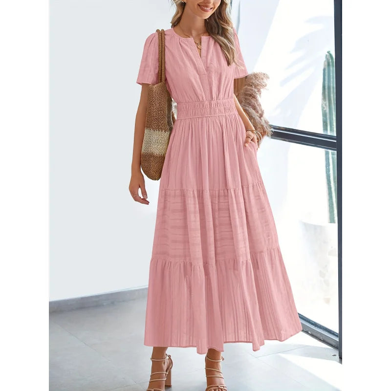 NATALIE - ELEGANT BELLY COVERING DRESS