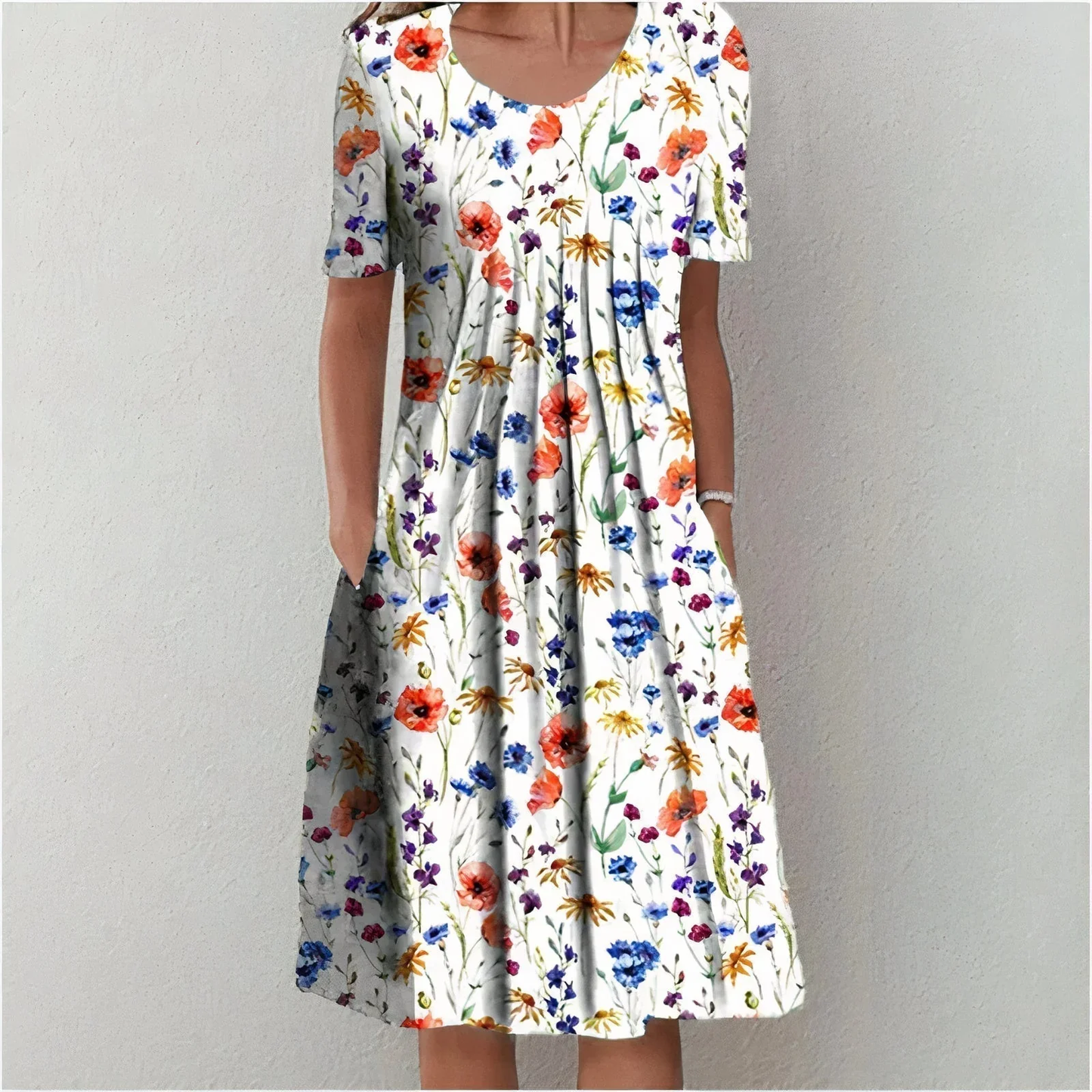 Eli - Elegant Midi Dress