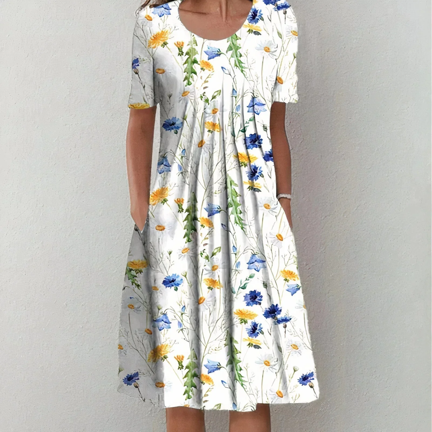 Eli - Elegant Midi Dress