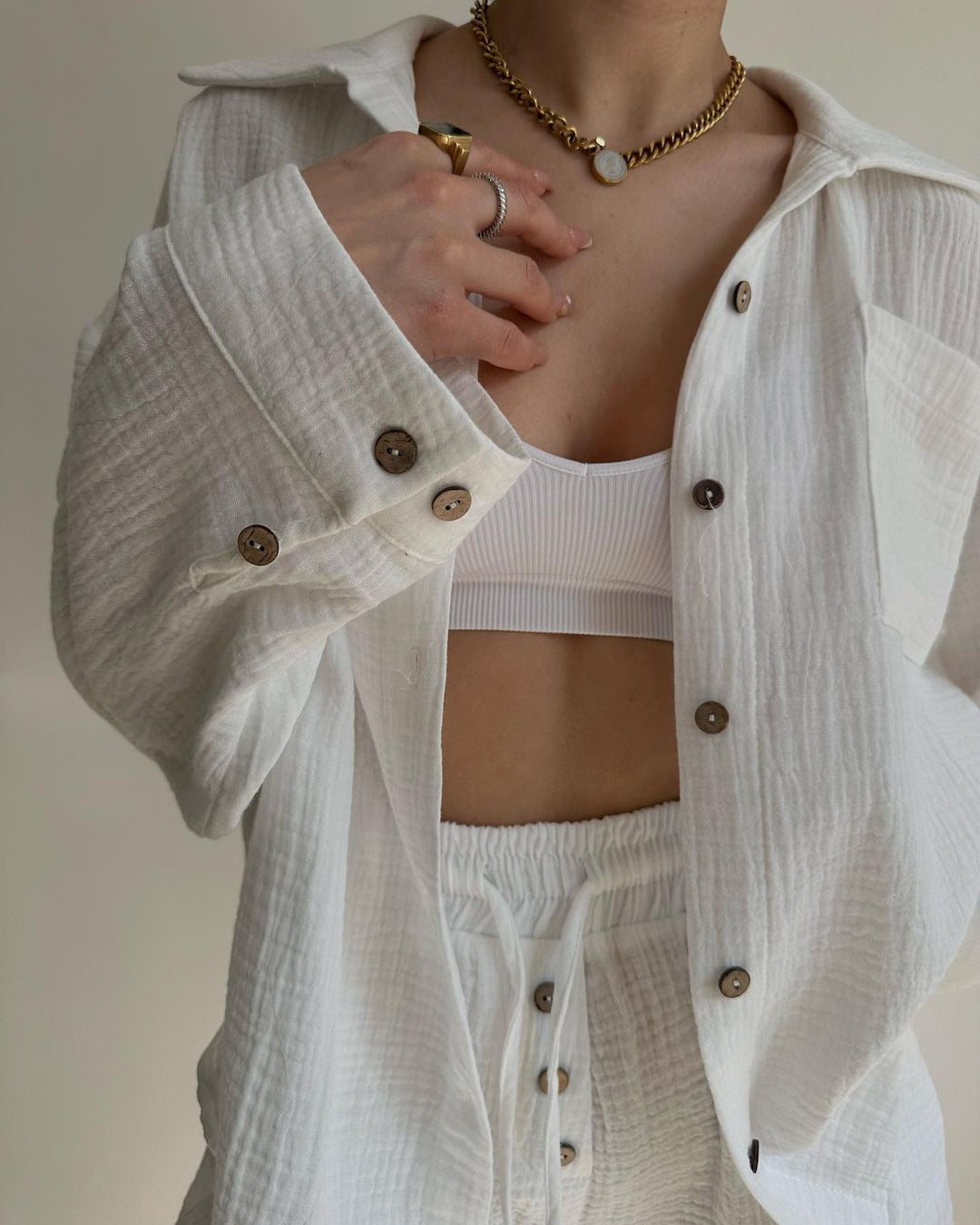 Brigette - Effortlessly Chic Two-Piece Ensemble