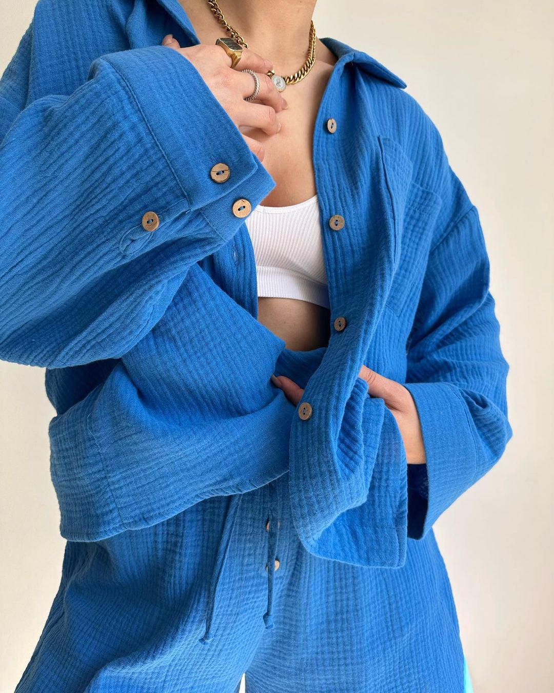 Brigette - Effortlessly Chic Two-Piece Ensemble