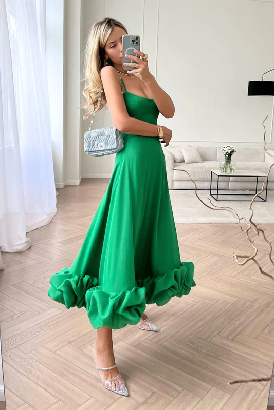 Carla - Graceful Flowing Midi Dress