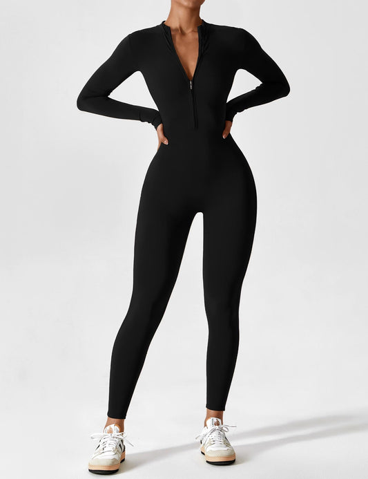 Anna -  Zipper Jumpsuit